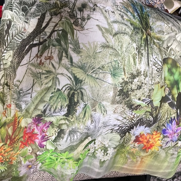 Johanne Beck floral garden print dress NWT - Picture 9 of 9